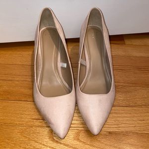 And Away Suede Heels